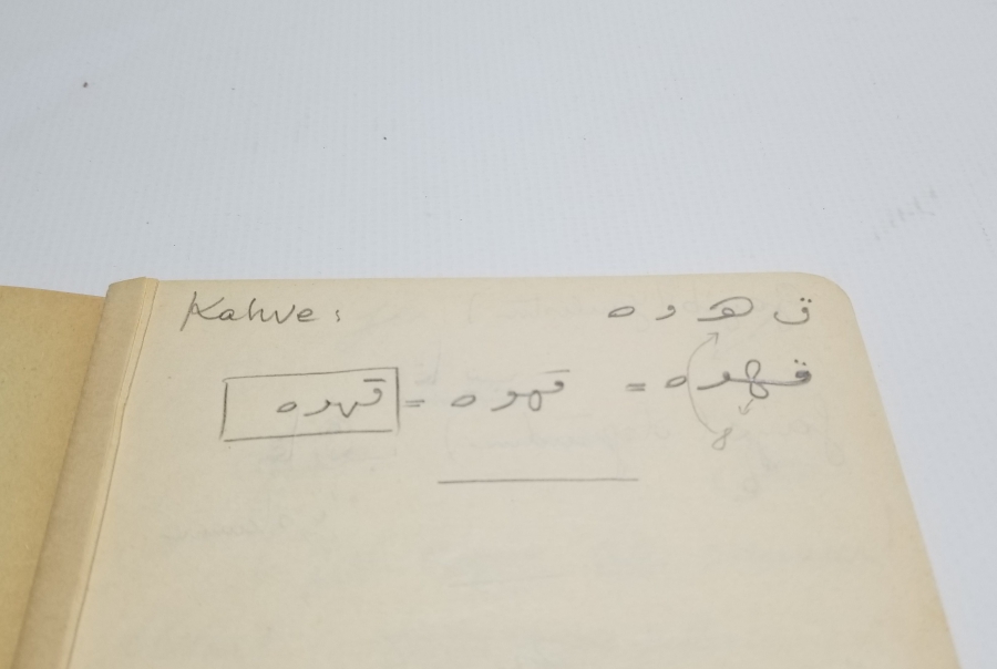 HARF DEVRİMİ SONRASI İÇİ OSMANLICA VE GÜNÜMÜZ TÜRKÇESİYLE YAZILMIŞ OKUL DEFTERİ
