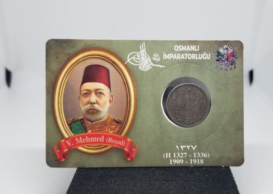 MEHMET REŞAD HAN DÖNEMİ KOLEKSİYONLUK NİKEL 10 PARA